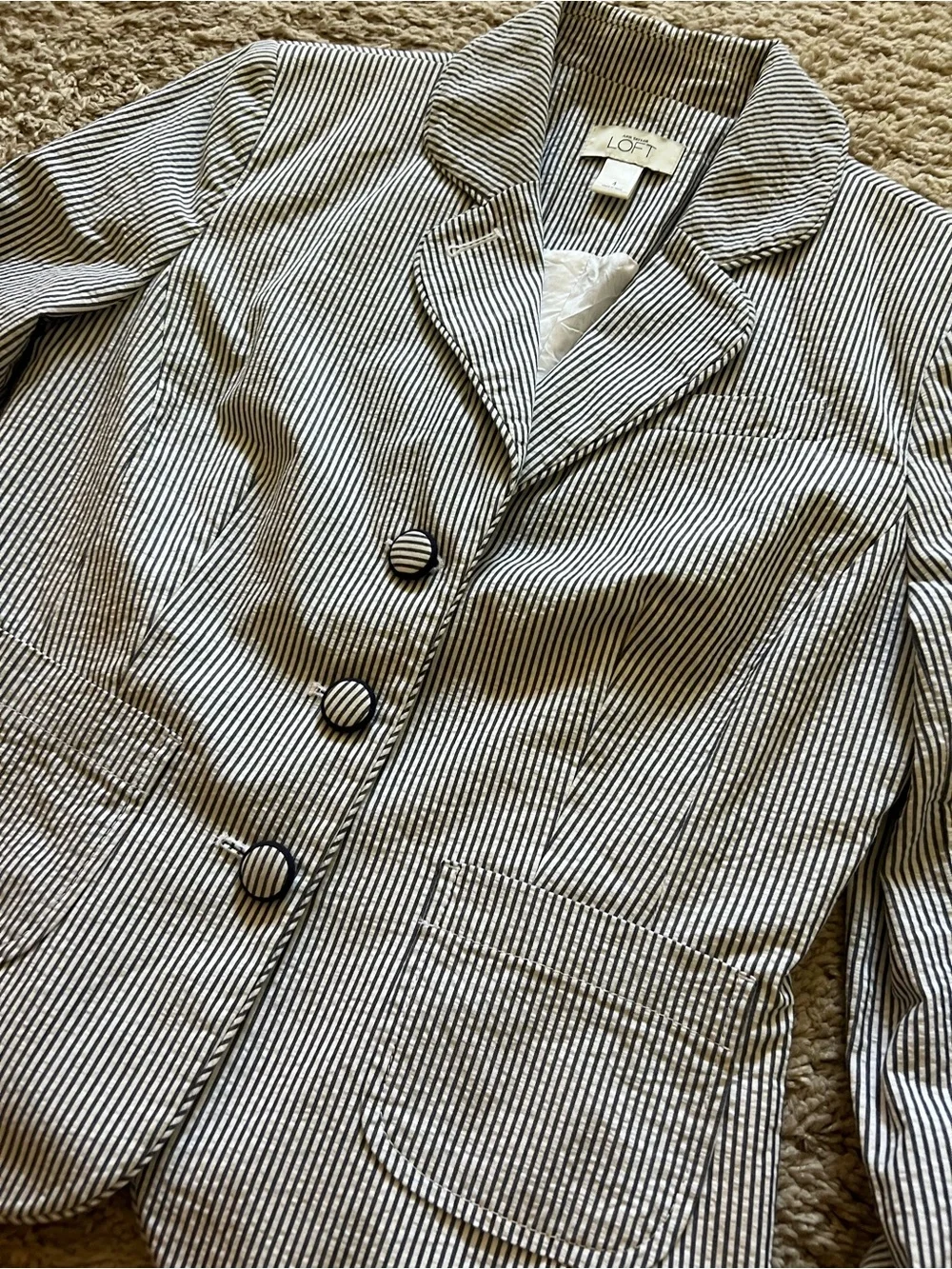 J. Crew structured cotton